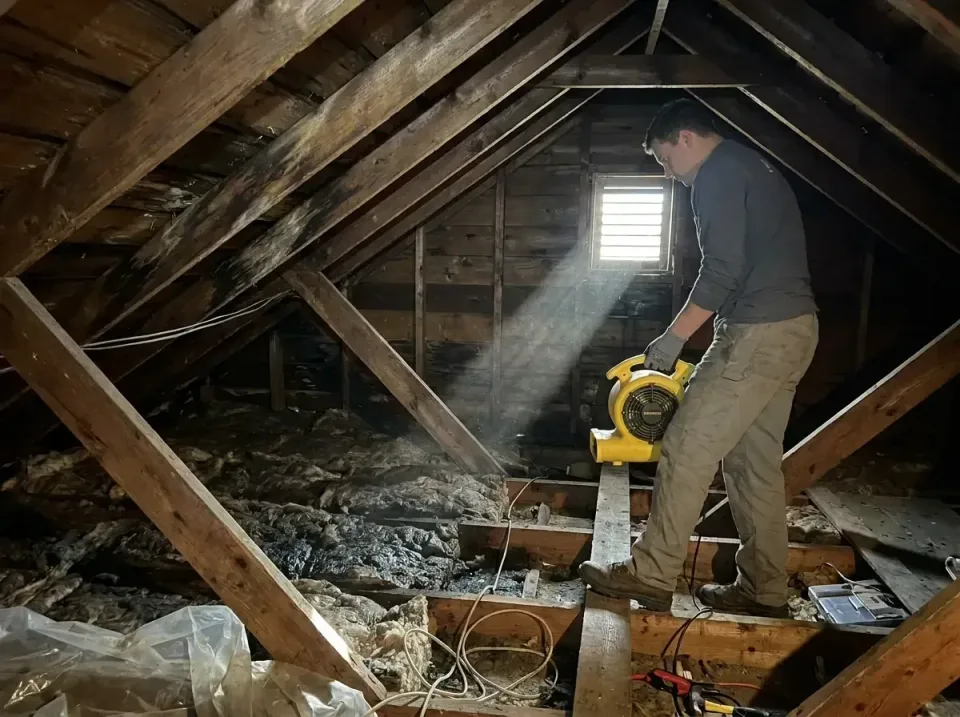 attic-water-damage-drying-proc-007 — frequently asked questions, Emergency Water Extraction & 24/7 Flood Response in Lennox,…